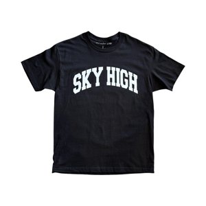 Image of COLLEGIATE LOGO TEE BLACK